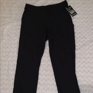Wonderwink black scrub pants size Large New with tag